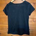 Christopher & Banks  Black Umbrella Tee Shirt Top Petite Medium Photo 4