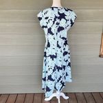 Natori Shibori Floral - Fluid Crepe Drape Dress Photo 4