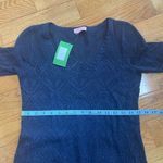 Lilly Pulitzer Acadia Navy V-Neck Tunic Sweater Sz S Photo 10
