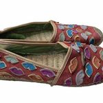 Sam Edelman Lulu Lips Suede Espadrilles Slip On Almond Toe Shoes Size 9.5M Photo 0