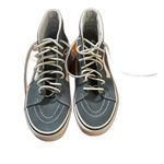 Vans NWOT Gray and White Off The Wall High-Top Sneakers Photo 5