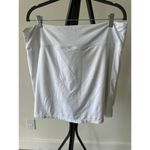 Curvy Plus Size 2x Women’s Golf Skirt Skort White Pocket in Shorts Photo 2