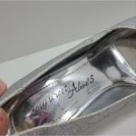 Easy Street  Women's Open Toe Ravish Dress Glitter Pumps in Silver Size 7.5 Photo 9