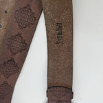 American Eagle AEO Brown Genuine Leather Belt Women Boho Size Large Photo 6