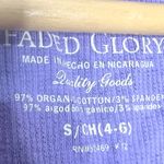 Faded Glory Purple Ribbed Cheetah Leopard Animal Print Sleeveless Stretch Tank Top Size Smal Photo 3