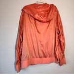 Adidas  X Fiarucci Orange Quarter Zip Windbreaker Jacket Women’s L Hoodie Fall Photo 10