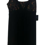 Cynthia Rowley NWT  New York Sleepwear XS black lace chemise night gown Photo 0