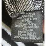 Say What? Say What? Zebra Black White Knitted Mini Strappy Dress S Photo 6