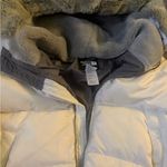 The North Face  Women's Cream and Gray Puffer Jacket Photo 1