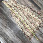 VERO MODA VM Marrakech Olive Pink Cream Lined Maxi Dress Size Small Photo 11