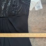 David's Bridal David’s Bridal Size 6 Black Sequin Party Dress Strapless Photo 13