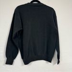 Vintage Grey Carousel Horse Embroidered Sweatshirt Womens L 90s Holiday Grandma Gray Size L Photo 8