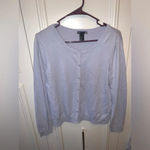 Old Navy Set Blue Stripe Sleeveless Fit & Flare Dress w/ blue cardigan Photo 3