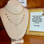 Pretty Bird 🎀 Gold Plated 18inch Layering Necklaces Photo 1