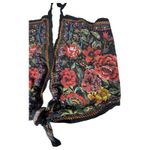 Natural Life Floral Bandana Scarf Style Halter Blouse Size Medium Photo 1