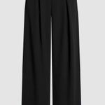 Cider Pleated Wide Leg Trousers Photo 1