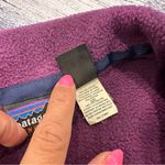 Patagonia Vintage Synchilla Women’s Purple Maroon Fleece Jacket Photo 4
