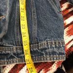 Vintage Wrangler Men Hero Trucker Rugged Thrashed Jacket Navy Blue Denim Jean 90s Y2K Dark Wash Photo 5