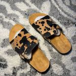 Amazon NEW Western Cow Print Sandals ☀️ Photo 1