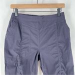 Indyeva Matkailu HV II Womens Pants Ruched Lightweight Pull On Deep Well Navy Blue Photo 2