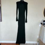 House Of CB  Sancha Forest green knit‎ maxi dress Size XS NWOT Photo 2