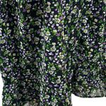 Influence Chiffon Floral Dress Womens US Sz 8 Garden Fairy Flowy Mini Sheer New Green Photo 3