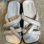 ALOHAS 🆕  Slip-on Cross Ivory women’s sandal women’s EU 37 Revolve‎ Photo 0