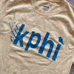 Hanes  Chi Kappa Phi Yellow T-Shirt Unisex Size Small Soft Stretch Like New Photo 1