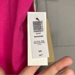 NWT Wilfred Free Aritzia Hot Pink Vital Baby Tee Women’s Sz Medium Basic T Photo 3