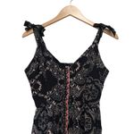 American Rag Black Printed Tank Top Dress Sz XS Photo 2