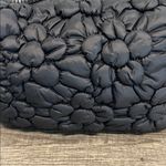 Urban Expressions | Black Daisy Puffer Cosmetic Bag 💄 Photo 3