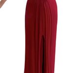 Carolina Herrera  Red Silk Strapless Gown Women’s 8 Formal Dress Designer Luxury Photo 0
