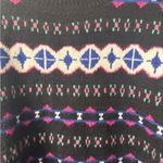 Loft Black Fair Isle Puff Sleeve Sweater
Size XL Skiing Winter Cozy Preppy Photo 9