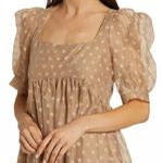En Saison Desiree Mini Dress in Natural Dots Photo 2
