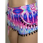 PilyQ New.  multicolored Pom Pom shorts. XS/S. Normally $72 Photo 7