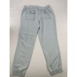 Loft  light blue jogger pants with elastic waistband and drawstring Size MT Photo 1