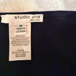 Studio One  Black and Green High Low Dress Photo 5