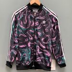 Adidas Graphic Print Zip Up Sweatshirt Jacket Photo 1