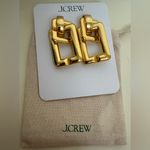J.Crew NWT - Gold Statement Earrings Photo 1