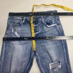 Vervet Women’s Distressed Destroyed Stretch Boyfriend Jeans W30 L 27 Blue Photo 8