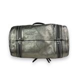 Botkier 🆕  Logan Convertible Leather Boston Satchel Bag in Metallic Pewter Photo 6