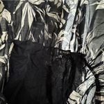 Banana Republic  Black Floral Maxi Skirt Small Photo 2