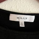Milly NWOT  of New York Black High Neck Sweater Vest Size Large Photo 3