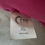 Vibrant Pink Ribbed Sports Bra Size XL Photo 3