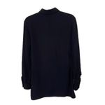 3.1 Phillip Lim Purple Black Silk Long Sleeve Blouse Top Shirt Womens Size 2 Photo 6