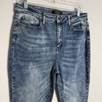 Judy Blue Judy Blue Skinny Fit Acid Wash Jean Blue Size 13/31 Photo 3