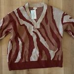 POL NWT Emmaline Boutique Tiger Sweater Photo 0