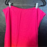 Ralph Lauren Lauren Pink And Yellow Ombre Midi Skirt Size 18W Photo 2