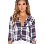 Rails Hunter Patriot Cranberry Plaid Long Sleeve Button Down XS Photo 6