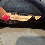 Soft Surroundings Denim Jacket Women's Large Blue Jean Jacket Embossed Buttons Photo 7